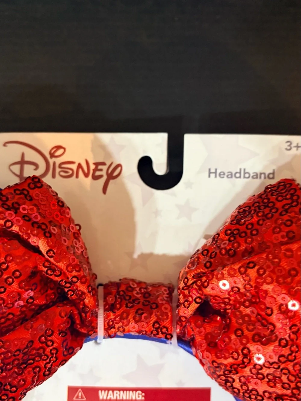 Disney headband blue